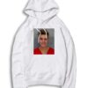 Justin Bieber Mugshot Face Photo Hoodie