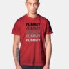 Justin Bieber Yummy Yummy Yummy Song T Shirt