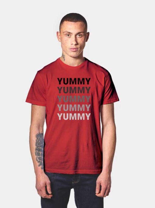 Justin Bieber Yummy Yummy Yummy Song T Shirt