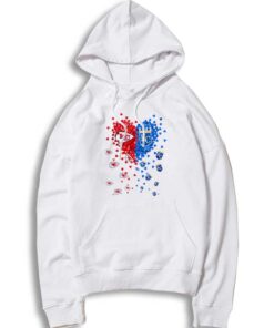 Kansas City Chiefs And Kansas City Royals Heart Hoodie