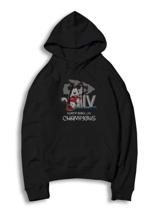 Kansas City Chiefs Mickey Mouse Super Bowl Hoodie