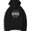 Kinda Care Kinda Don't Chaotic Neutral Logo Hoodie