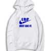 Nike Logo Crip Just Loc It Parody Hoodie