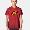 Retro Batman's Partner Robin Logo T Shirt