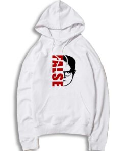 Retro False Face The Office Series Hoodie