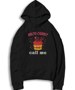 Retro Need Cake Call Me Baker Quote Hoodie