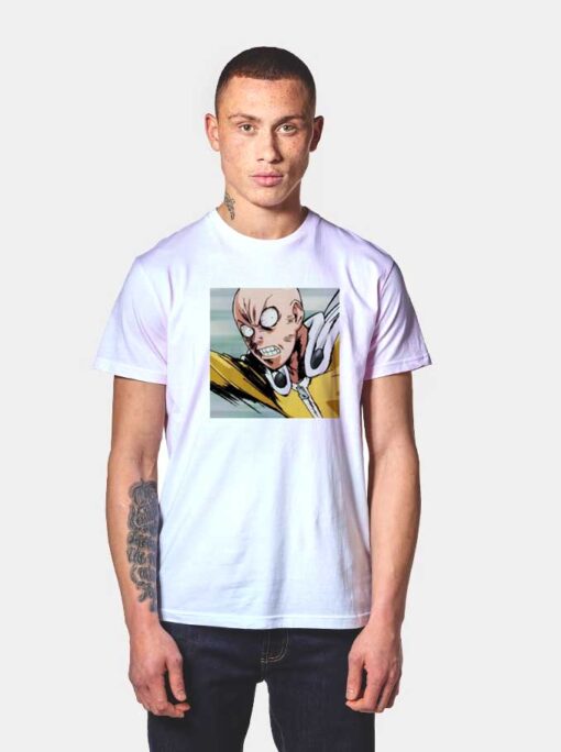 Run Saitama Run Far Away T Shirt