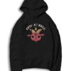 Satan Chibi Goat Cute As Hell Retro Hoodie