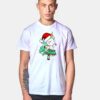 Unicorn Santa Hat Dancing Christmas T Shirt