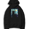 Van Gogh Black Cat Starry Night Painting Hoodie