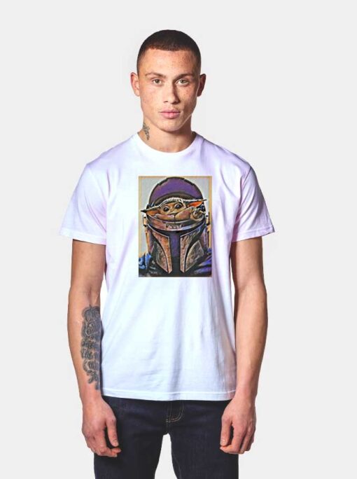 Vintage Baby Yoda And Mando T Shirt