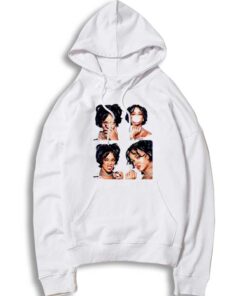 Vintage Rihanna Sexy Casual Photo Grid Hoodie