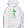 Yoda Calm Keep And On Carry Quote Hoodie