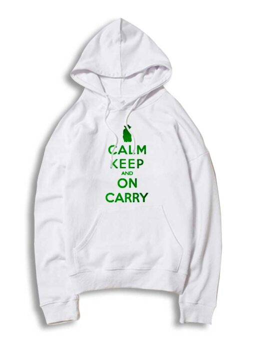 Yoda Calm Keep And On Carry Quote Hoodie