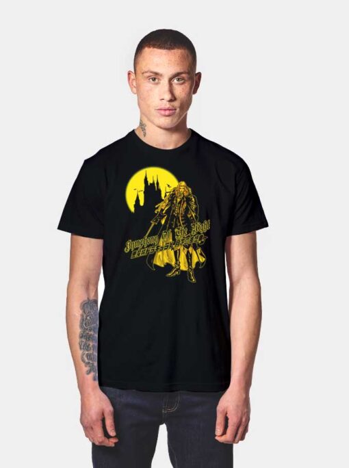 Alucard Japanese Symphony Of The Night T Shirt