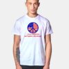 America Flag Peace I'm American And I Approve T Shirt