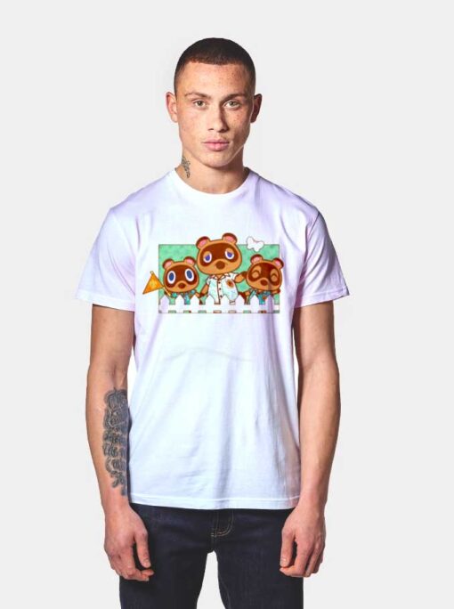 Animal Crossing Nook Family Nintendo T Shirt