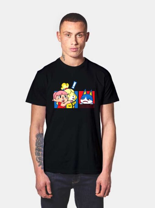 Animal Crossing Yelling To Animal Meme T Shirt