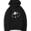 Astronaut Having Fun With Our Planet Saturn Hoodie