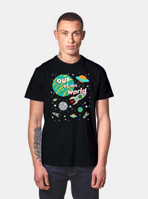 Astronaut Out Of This World Explore The Space T Shirt