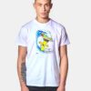 Bart Simpson Aye Carumba Surfing Beach T Shirt