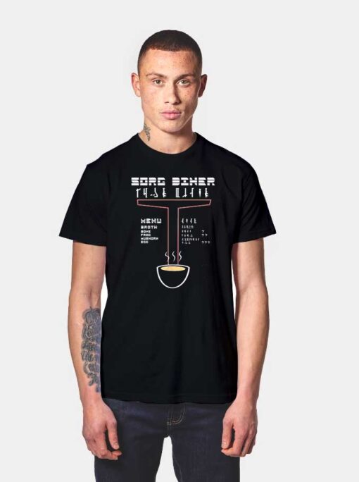 Bone Broth Menu Sorg Diner The Mandalorian T Shirt