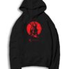 Castlevania Red Fullmoon Silhouette Castle Vintage Hoodie