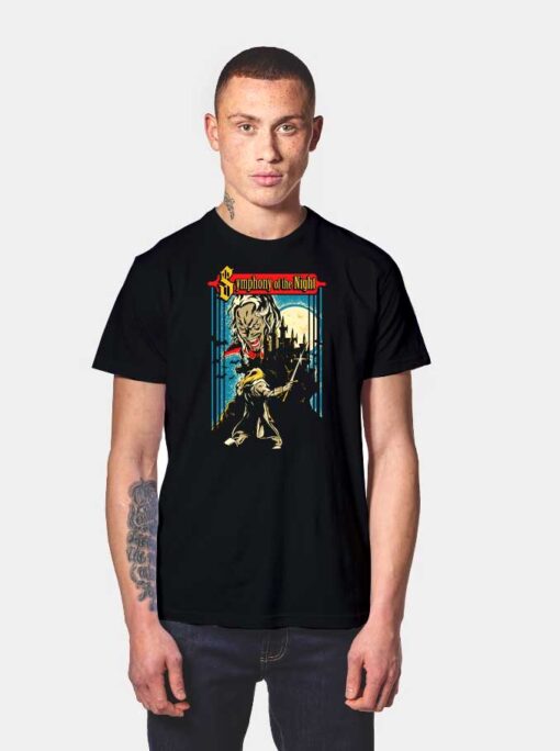 Castlevania Symphony Of The Night Dracula T Shirt