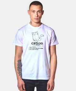 Cation Meaning Of Cat On Science Dictionary T Shirt