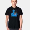 Cookie Monster Sesame Street Tea Break T Shirt