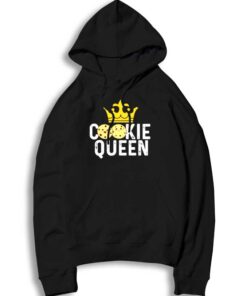 Cookie Queen Quote Crown Logo Hoodie