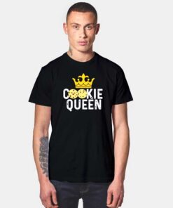 Cookie Queen Quote Crown Logo T Shirt