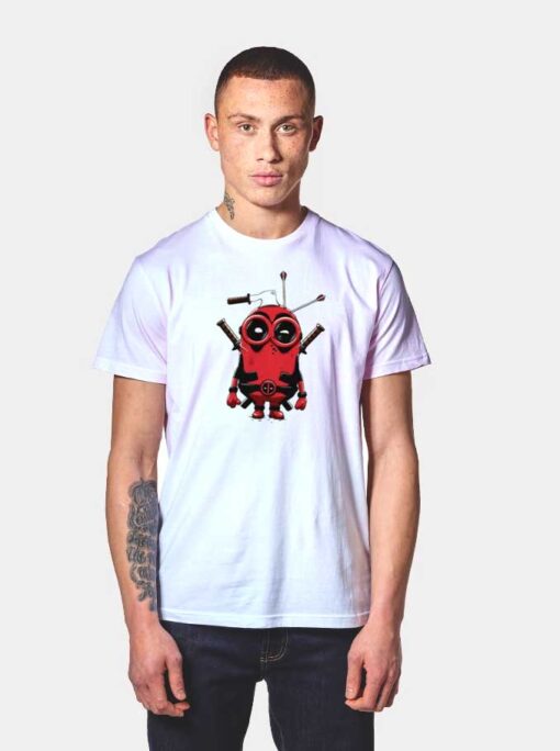 Deadpool x Minion The Cute Immortal Mutant T Shirt