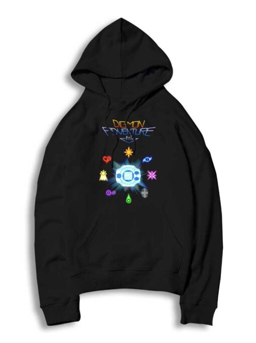 Digimon Adventure Tri Digivice Logo Hoodie