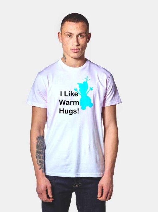 Disney Frozen Olaf I Like Warm Hugs T Shirt