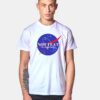 Earth Not Flat We Checked Nasa Logo Inspired T Shirt