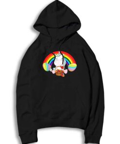 Easter Eggs At The End Of The Rainbow Unicorn Hoodie