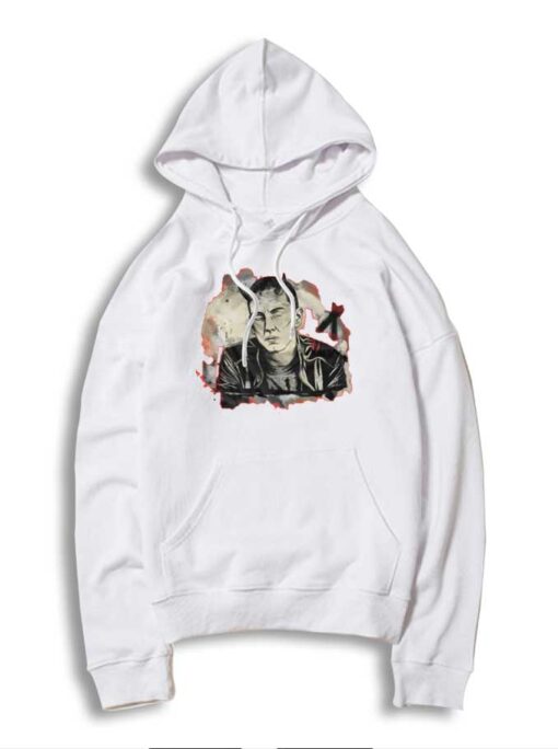 Eminem The Devil Horn Rap God Portrait Hoodie