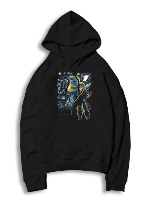 Final Fantasy 7 Mako Reactor Starry Night Hoodie