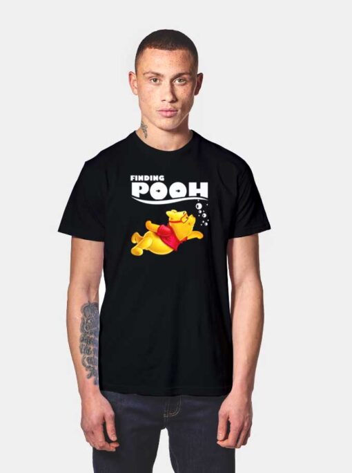 Finding Nemo And Winnie Finding Pooh T Shirt