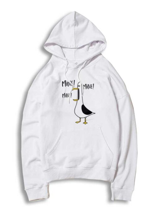 Finding Nemo Seagull Says Mine Mine Mine Hoodie