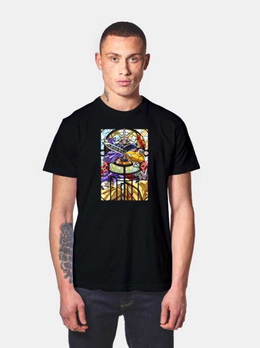 Friendship And Courage Saint Digimon T Shirt