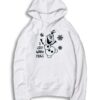 Frozen Olaf Snowman I Like Warm Hugs Hoodie