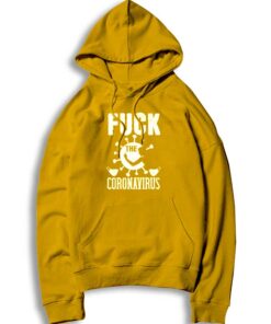 Fuck The Coronavirus Middle Finger Mask Hoodie