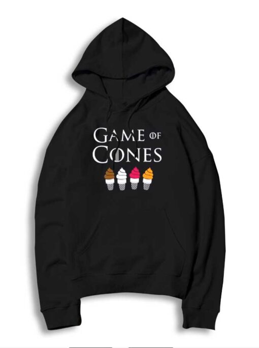 Game Of Cones Logo Ice Creams Parody Hoodie