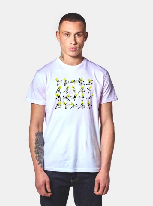 Goofy Expressions Disney Micke Mouse Club House T Shirt