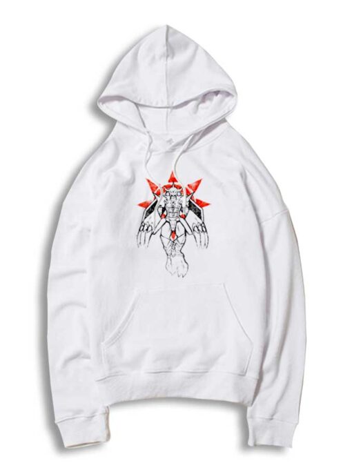 Graffiti Warrior Of Courage Legendary Digimon Hoodie