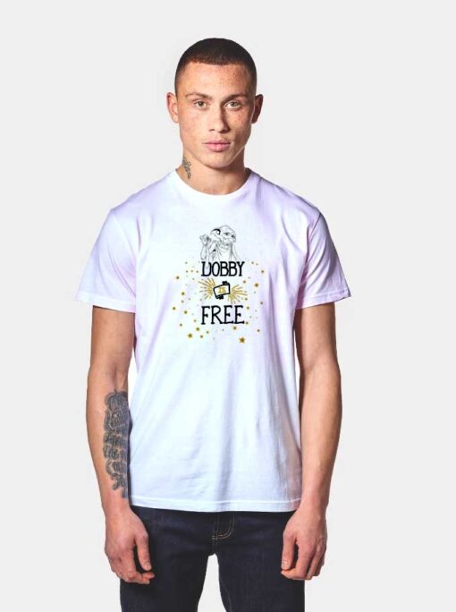 Harry Potter House Elf Dobby Is Free T Shirt