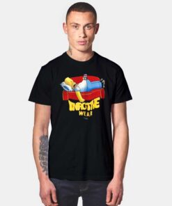 Homer Simpson Sleeping Inactive Wear T Shirt