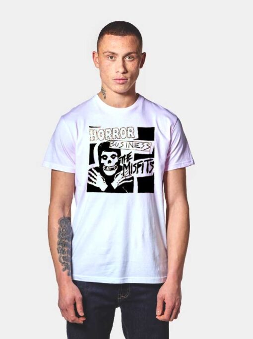 Horror Business The Misfits Logo T Shirt